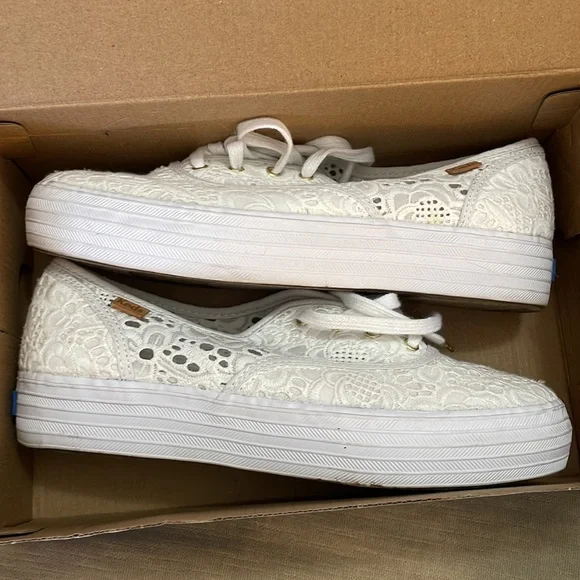 Keds Triple Floral Eyelet - Picture 3 of 6